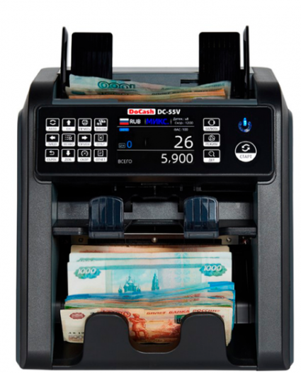 Счетчик банкнот DoCash DC-55V